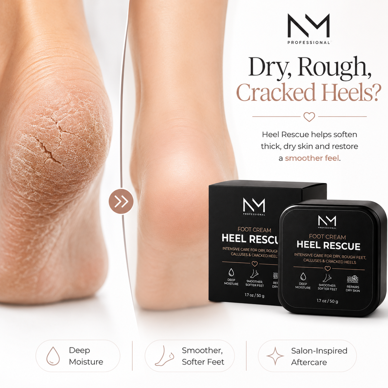 "Heel Rescue" Intensive Heel Repair Cream