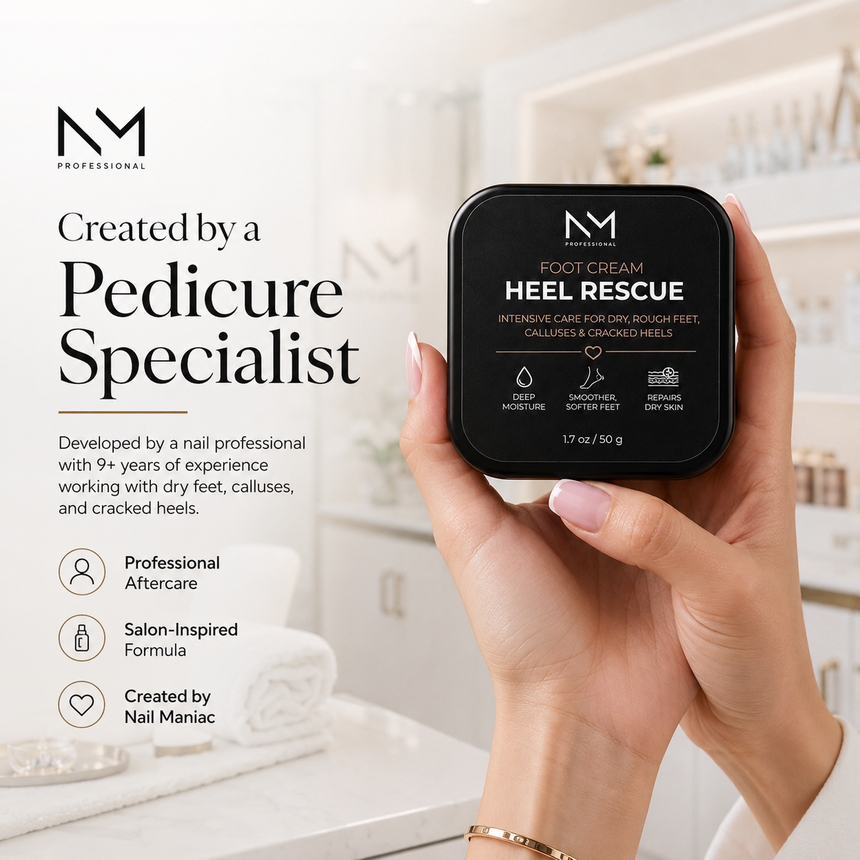 "Heel Rescue" Intensive Heel Repair Cream